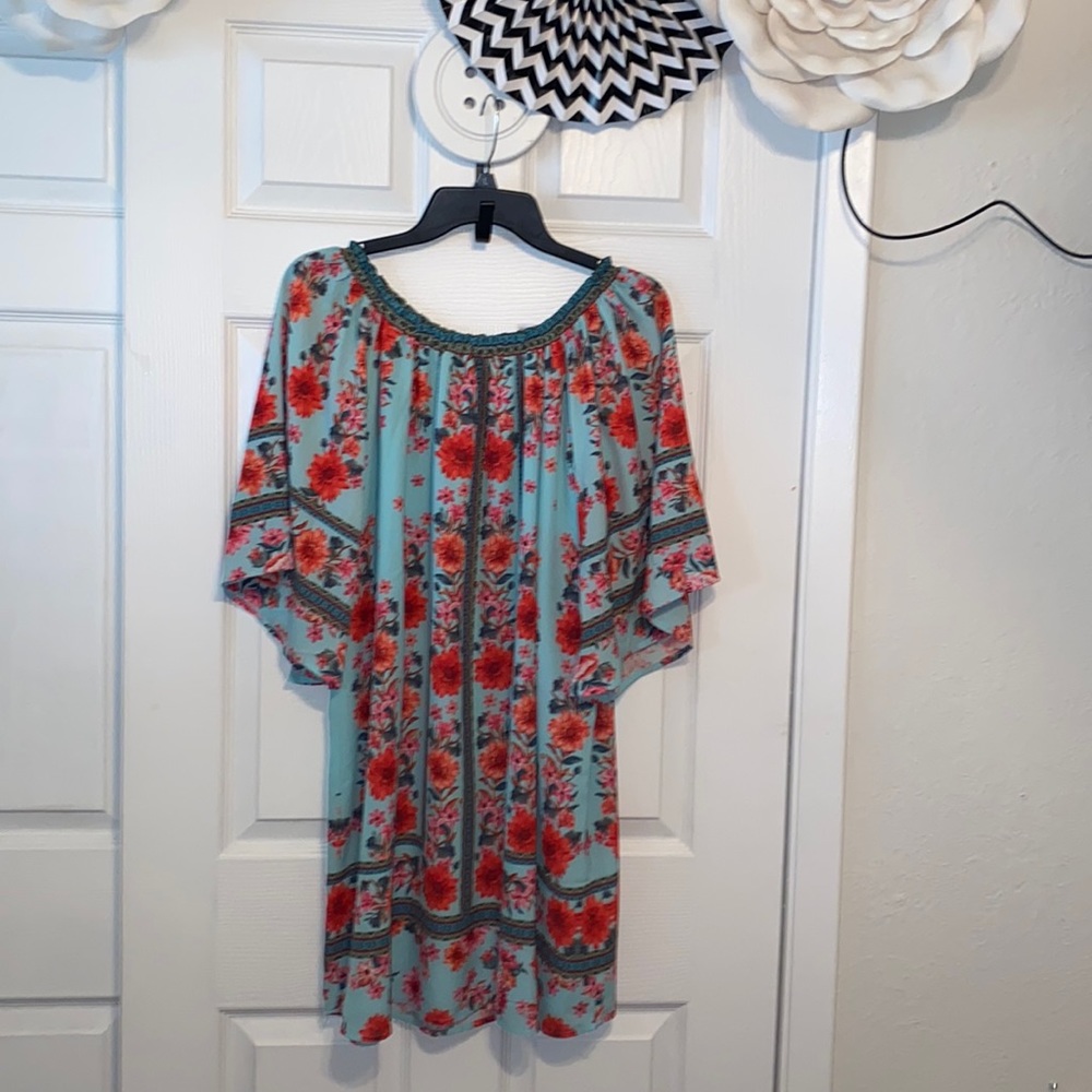 Off the shoulder dress